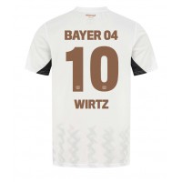 Camisa de Futebol Bayer Leverkusen Florian Wirtz #10 Equipamento Secundário 2024-25 Manga Curta